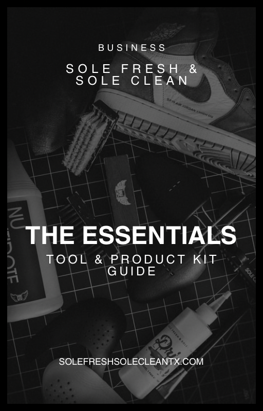 Products and tools you need to start a shoe cleaning business