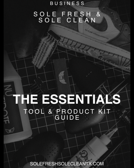 Products and tools you need to start a shoe cleaning business