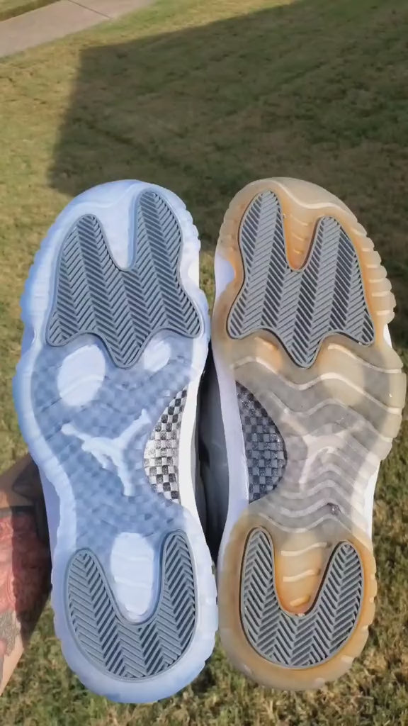 How to clean icy sale blue soles